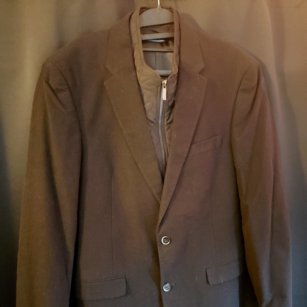 Tommy Hilfiger Bibbed Blazer Sport Jacket Mens 40L
